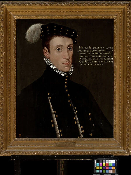 Henry Fitzalan, Lord Maltravers (1538-1556), 1538-56 (oil on panel)