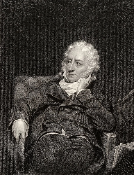 Henry Fuseli, engraved by J. Rogers, from National Portrait Gallery, volume V