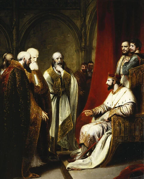 Henry III Replying to the Archbishop of Canterbury and the Bishops of Salisbury