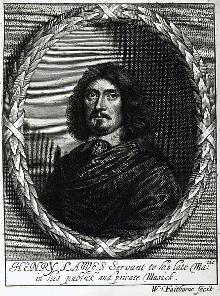 Henry Lawes (1596-1662) (engraving)