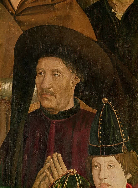 Henry the Navigator (1394-1460) detail from the Polyptych of St. Vincent, c. 1465