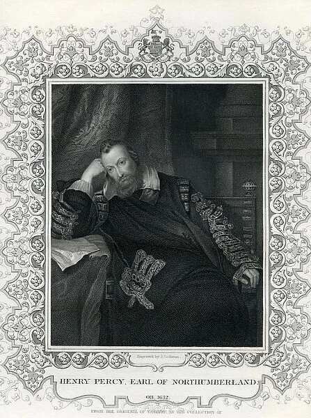 Henry Percy, 9th Earl of Northumberland (1564-1632) (engraving)