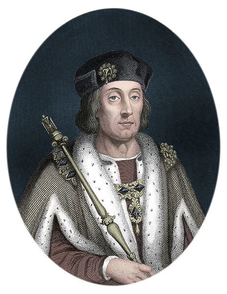 Henry VII king of England (print)