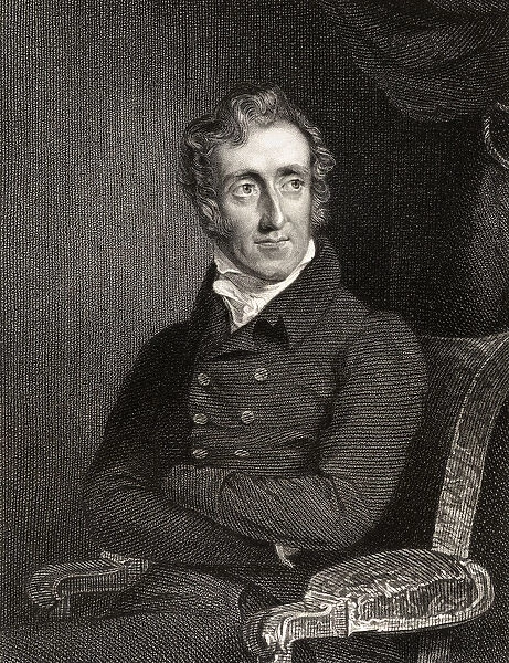 Henry Welbore Agar Ellis, 2nd Viscount Clifden, engraved by Edward Scriven (1775-1841)