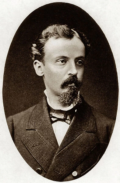 Henryk Sienkiewicz, c.1882 (b / w photo)