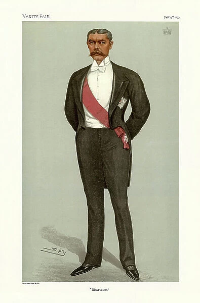 Herbert Kitchener, 1st Earl Kitchener - portrait standing