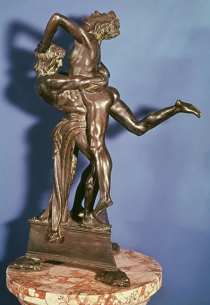 Hercules and Antaeus, 1475 (bronze) (see also 79920)