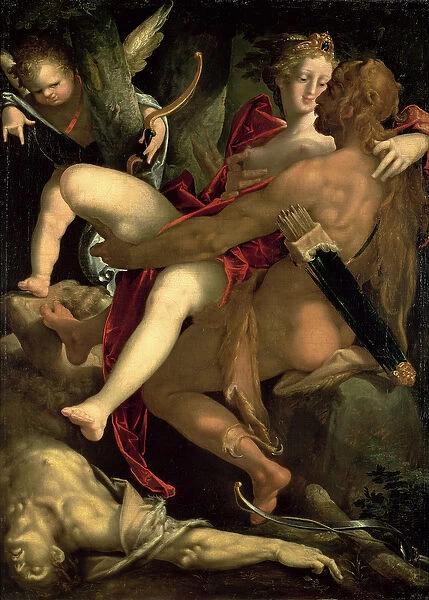 Hercules, Deianeira and the centaur Nessus, 1580