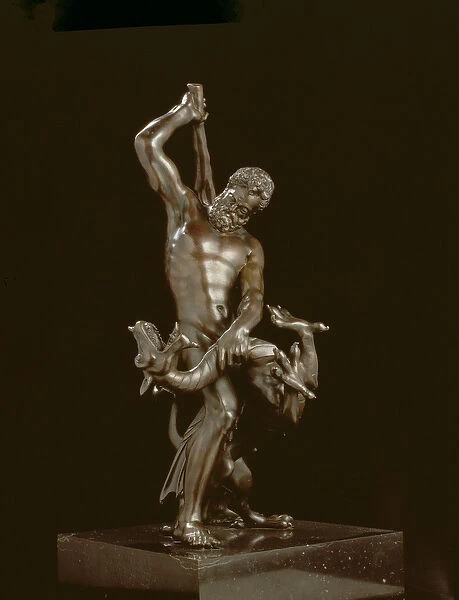 Hercules and the Hydra (bronze)