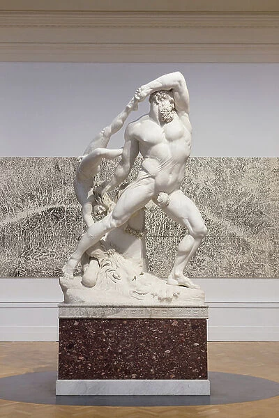 Hercules and Lichas, 1795-1815, Antonio Canova (sculpture)