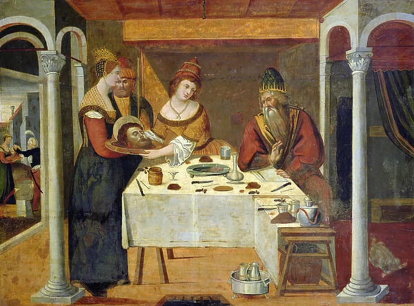 Herods Feast, c. 1500 (oil on canvas)