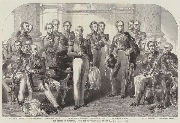 The Heroes of Waterloo (engraving)