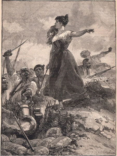 Heroism of the Maid of Sragossa AD 1808
