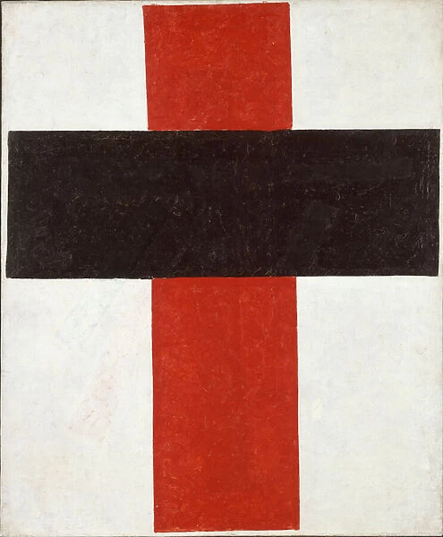 Hieratic Suprematist Cross par Malevich, Kasimir Severinovich (1878-1935)