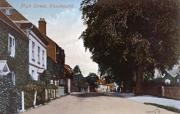 High Street, Kenilworth (colour photo)