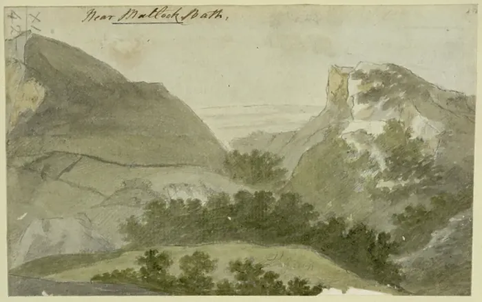 Framed Print : High Tor. BL3274619 High Tor; British Library, London, UK; (add.info.