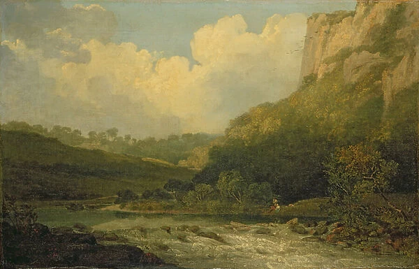 High Tor, Matlock, 1811 (oil on canvas)