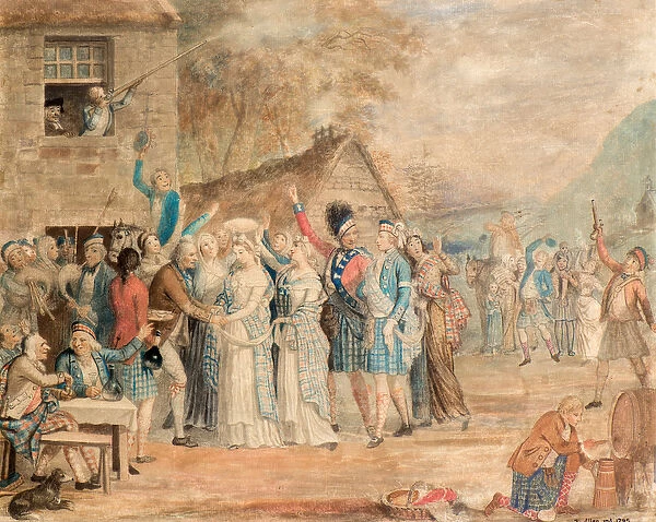 Highland Wedding, 1795 (w  /  c)