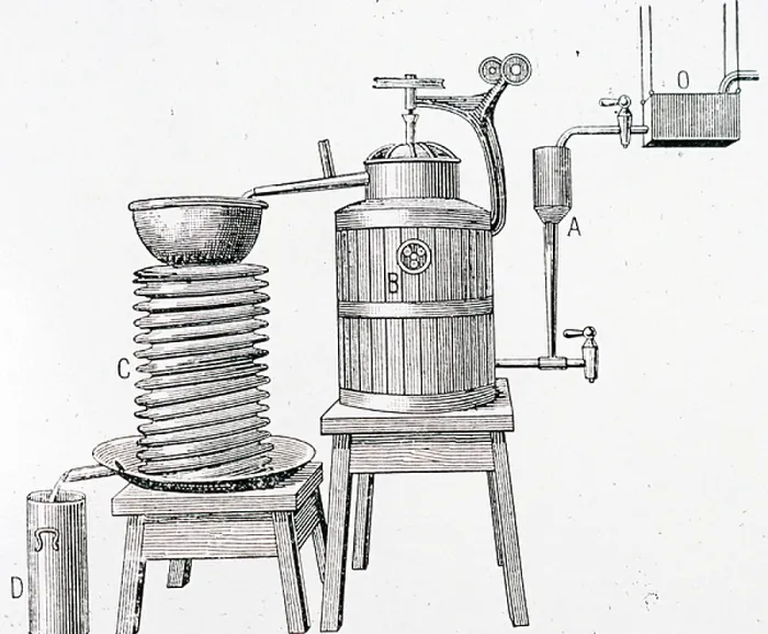Framed Print : Hignette's milk pasteuriser Framed Print : Hignette's milk pasteuriser