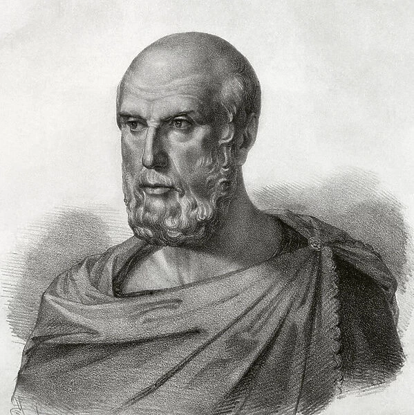 Hippocrates, published by F. Perez and J. Donon (litho)