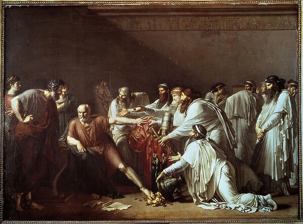 Hippocrates refusing the presents of Artaxerxes The Greek doctor Hippocrates '