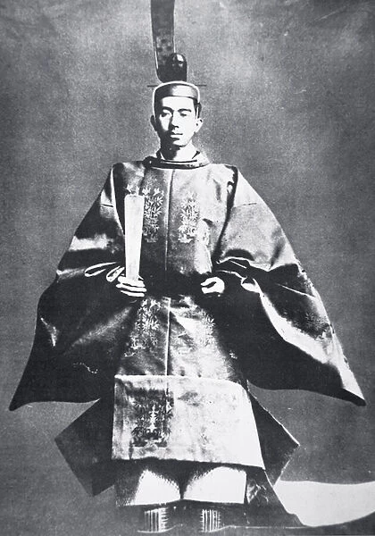 Hirohito, Emperor of Japan at his enthronement, 1926 (b  /  w photo)