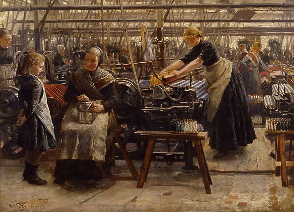 Hjula Weaving Mill, 1887-88