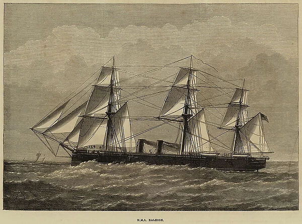 HMS Raleigh (engraving)