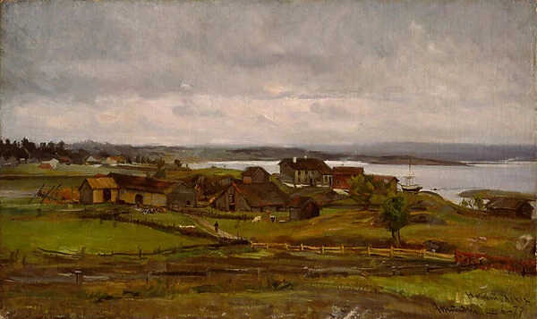 Holmen, Asker, 1877
