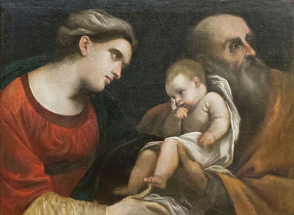 The Holy Family, 1615-16 (oil on canvas)
