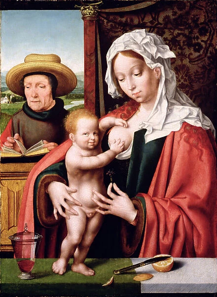 The Holy Family, c. 1520 (oil on panel)