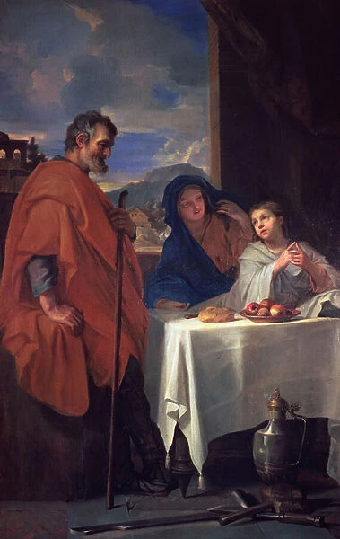 The Holy Family, or The Grace (oil on canvas)