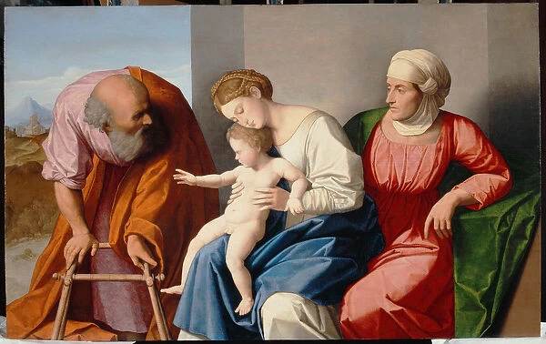 Holy Family with Saint Anne, c. 1520 (oil on panel)