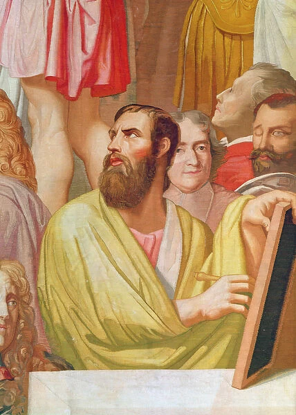 Homage to Homer (detail bottom right) (tapestry)