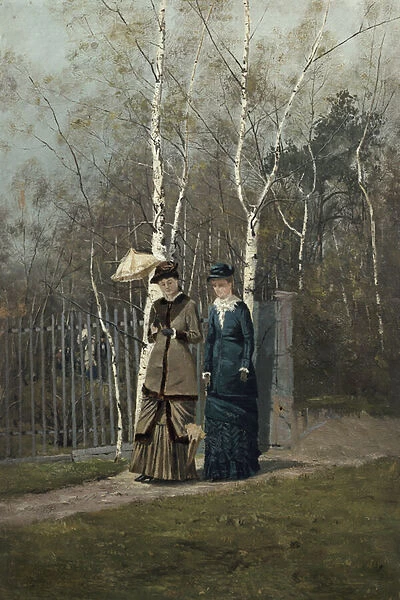 From Homansbyen, 1882 (oil on canvas)
