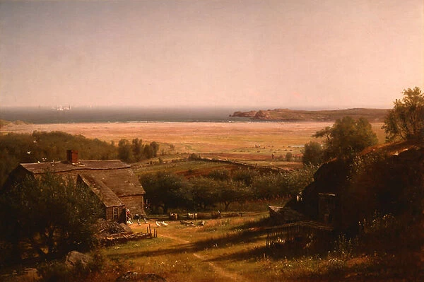 Home by the Sea, 1872 (oil on canvas)