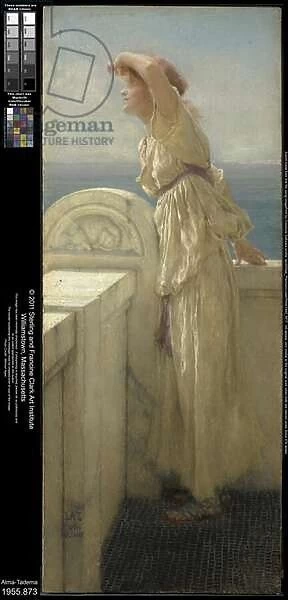 Hopeful, 1909 (oil on panel)
