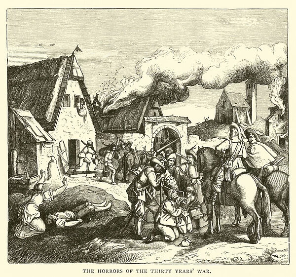 The Horrors of the Thirty Years War (engraving)