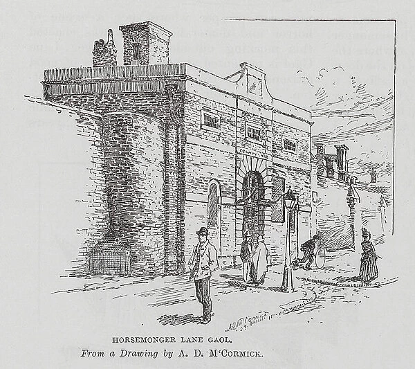 Horsemonger Lane Gaol (engraving)