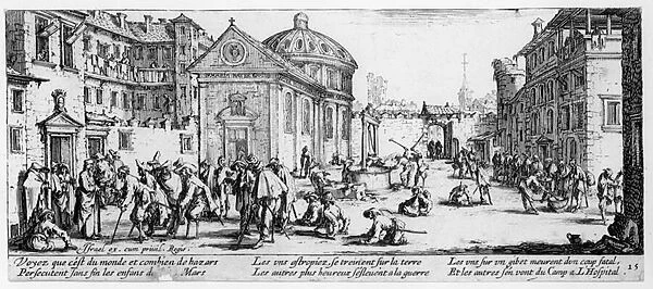 The Hospital, plate 15 from The Miseries and Misfortunes of War