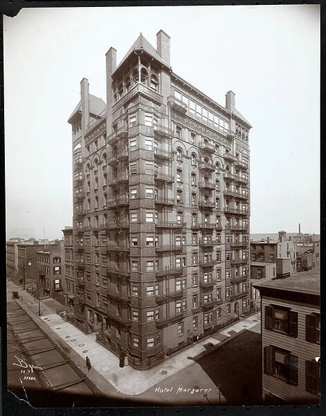 The Hotel Margaret, Brooklyn, 1907 (silver gelatin print)