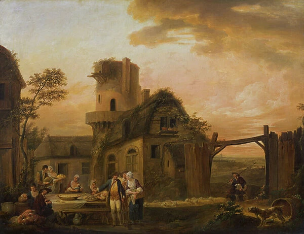 Four hours of the day: Night, 1774 (oil on canvas)