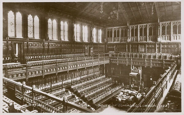 The House of Commons, London (photo)