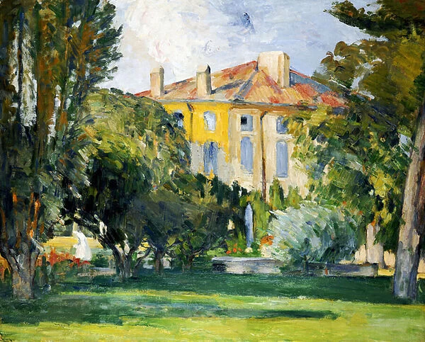 The House at Jas de Bouffan, 1882-85 (oil on canvas)