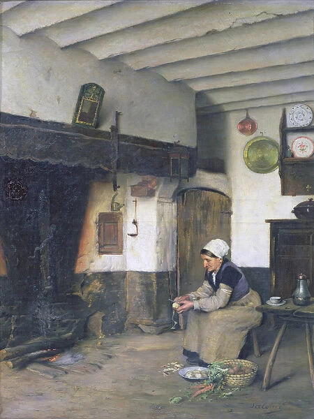 The House of Therese, 1881 (oil on canvas)