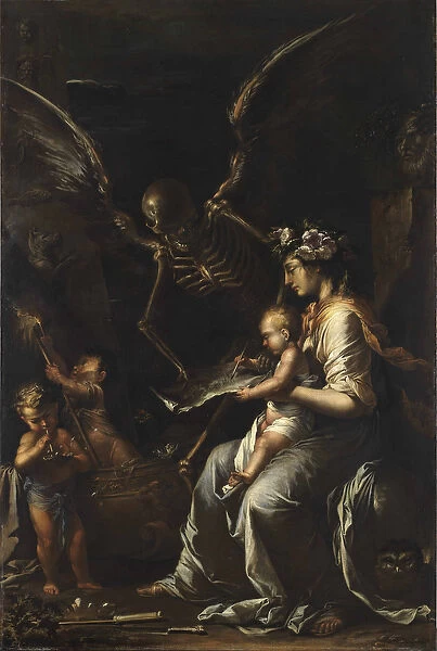 Human Frailty, c. 1656 (oil on canvas)