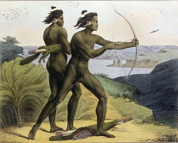 Hunting in the Bay of San Francisco, from Voyage Pittoresque Autour du Monde