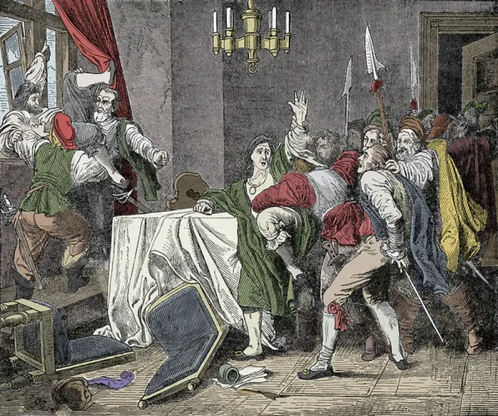 Framed Print : Hurl Them From the Window! - (' Throw them out the window)