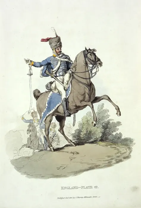Framed Print : Hussar. BL3266682 Hussar; British Library, London, UK; (add.info. Framed Print : Hussar. BL3266682 Hussar; British Library, London, UK; (add.info.