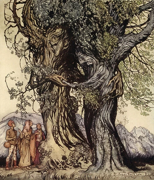 'I am old Philemon!'murmured the oak, illustration from